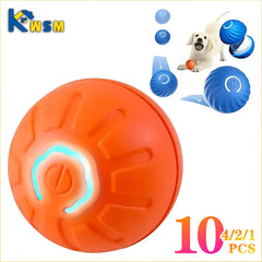 1-10PCS Smart Dog Toy Ball Electronic Interactive Pet Toy Moving Ball USB Automatic Moving Bounce Suitable for Puppy Gift