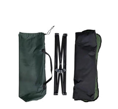 New 3-in-1 Camping Cot for Dogs Elevated Dog Bed with Steel Frame 600D Oxford Waterproof Puppy Rest Beds with Removable Pad Mat