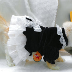 Cat Outfits for Cats Only Dog Clothes Lace Decors Dress Pet Costume Apparel Summer Clothing Accessory for Girl Drop Shipping