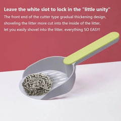 Cat Litter Scoop Cat Litter Shovel Self Cleaning Cat Litter Box Shovel Kitten Toilet Clean Tools Cat Supplies