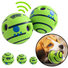 Pet Dog Toy Ball Wobble Wag Interactive Dog When Rolled Shaken Dog Toy Funny Indoor or Outdoor Play Agility Training