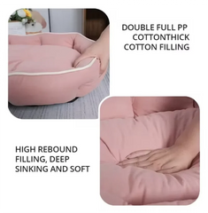Pet Sofa Sleeping Bed Large Dog Bed House for Cats Big Space Dog Sofa Sleeping Mat Winter Warm Dog Cushion