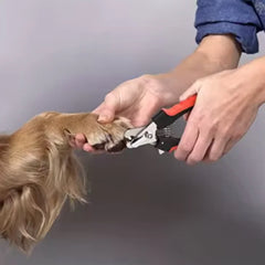 Professional Pet Nail Clippers for Dogs Cats with Safety Guard Stainless Steel Scissors Nail Pliers for Pet Claw Care Grooming