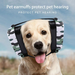 Anti-noise Dog Earmuffs Noise Reduction Hearing Protection StrapsEar Elastic Pet Cover Noise Cover Reduction Adjustable R5O1