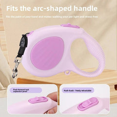 New pet leash with automatic extension and adjustable dog leash, outdoor dog walking leash, pet supplies