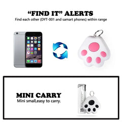 GPS Locator Key Finder Mini Tag Cat Tracker Anti-lost Wallet Alarm Pets Dog Kids Luggage