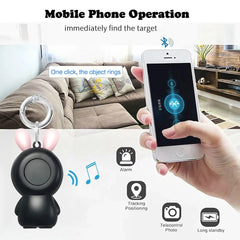 GPS Bluetooth Tracker Mini Smart Anti Lost Device Real Time Location Tracking Tag Finder for Keys Pets Dog Cat Child Kids