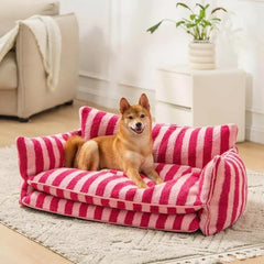 winter Cat Bed Sofa Winter Warm Cat Nest Pet Bed for Small Medium Dogs Cats Comfortable Plush Puppy Bed Pet Supplies