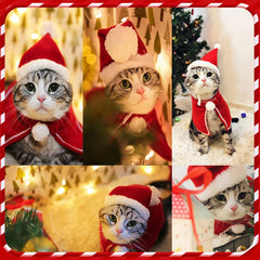 winter, Christmas Pet Scarves, Hats, Cat And Dog Headwear, Scarves, Cloaks, Hairbands, Cloaks, Christmas Clothes