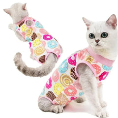 New Cat Dog Surgery Suit Postpartum Hygiene Onesie Pet Sterilization Clothes Postoperative Vest Anti-Off Anti-bite Puppy Kitten