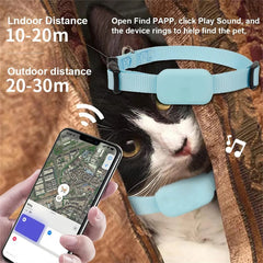 High Quality Waterproof Pet GPS Tracker Collar IOS Android Compatible Anti-Lost Dog Cat Locator Lost Pet Recovery Pet Tracking