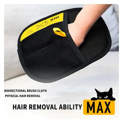 Animal hair glove Electrostatic gloves Two-way brush pet hair removal glove for cats dogs clothes furniture  electrostatic