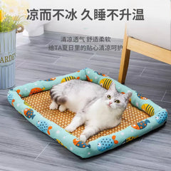 Dog Cooling Mat Summer Pet Cold Bed Extra Large for Small Big Dogs Pet Acces Cat Durable Sofa Breathable Pad Cat Ice Pad Blanket
