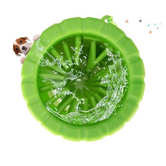 Pet Foot Washing Cup Dog Bath Pet Beauty Cleaning Wipe Free Automatic Foot Portable Cat Dirty Paw Cleaning Wash Brush Cup