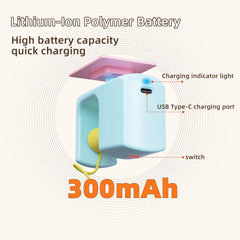 Cats Toys Pet Stress Relief Rechargeable Interactive Hanging Door Automatic Electric Flying Bird Cat Toy for Hunt Elastic Rope