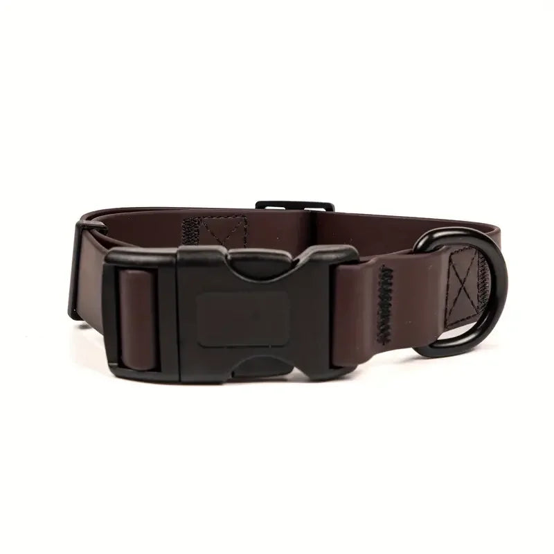 Dog Collar, Waterproof Plastic PVC Rubber WashableOutdoor Puppy Collars Durable Adjustable for Small Medium Large Dogs