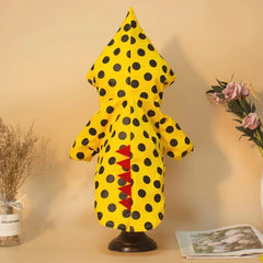 Waterproof Dog Raincoat with Hat Pet Costume Halloween Funny Pet Outfit Two Legs Design for Dogs