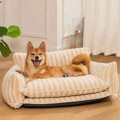 winter Cat Bed Sofa Winter Warm Cat Nest Pet Bed for Small Medium Dogs Cats Comfortable Plush Puppy Bed Pet Supplies