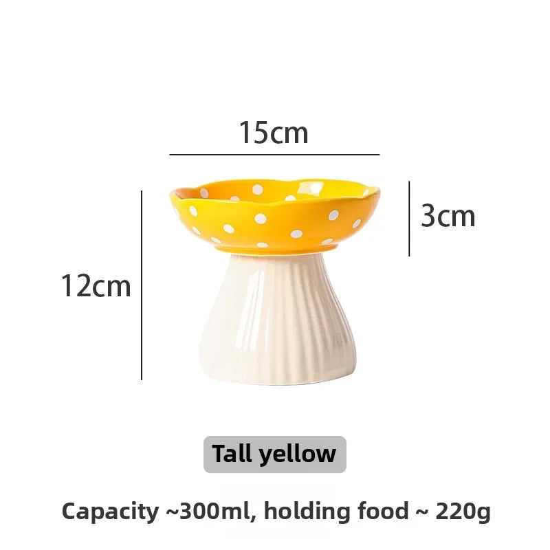 Cat Bowl Protection Cervical Spine Anti-overturning Pet Supplies Rice Cat Food Bowl Water Bowl Cat Food