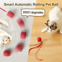 New Dog Interactive Ball Toy,automatic Rolling Dog Ball Rechargeable,smart Puppy Interactive Toy,intelligent Balls Toy For Dogs