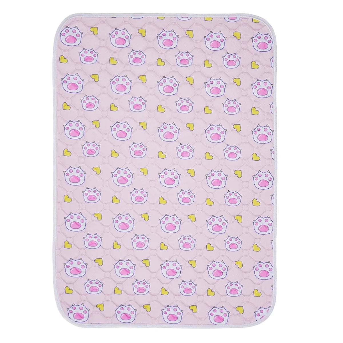 1pcs Cute Waterproof Pet Pee Pad Washable Puppy Training Pad Mat Reusable Anti-Slip Pee Pad Blanket Absorbent Diaper for Dog Cat