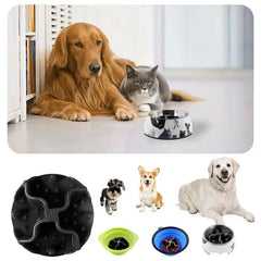 Licking Mat For Dogs Licky Pad With Suction Cup Dog Crate Lick Pads Slow Feeder Lick Pad Crate Training Toy For Medium Small