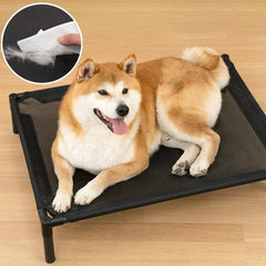 Elevated Dog Cooling Bed Summer Breathable Indoor/Outdoor Camping Dog Bed Removable Elevated Beds for Pets Supplies Kennel