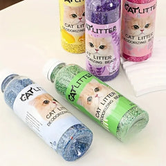 Litter Deodorant Beads 5 Aromas Quick Absorb Deodorizer for Kitty Toilet Granules Long Lasting Freshness Pet Cleaning Products