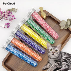 6 Fragrances Cat Litter Deodorant Bead For Cats Toilet Odor Absorbs Deodorizing Granules Pet Excrement Stink Cleaning Supplie