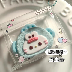 Hangyodon Kitty Anime Cartoon Pinching Cute Slow Rebound Decompression Toy Cement Sense Squeeze Toys Gift for Boy Girl Children