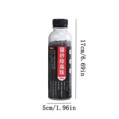 Activated Carbon Cat Litter Deodorizer 300g Fresh Odor Control Beads Low Dust Eco Friendly Natural for Cat Toilet Pet Litter Box